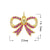 1 Piece Copper Zircon Butterfly Bird Pendant