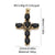 1 Piece Copper Zircon Cross Pendant