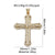 1 Piece Copper Zircon Cross Pendant