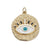 1 Piece Copper Zircon Devil's Eye Pendant