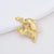 1 Piece Copper Zircon Dog Elephant Pendant