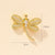 1 Piece Copper Zircon Dragonfly Pendant