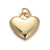 1 Piece Copper Zircon Gold Plated Geometric Heart Shape Pendant