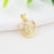 1 Piece Copper Zircon Human Pendant