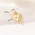 1 Piece Copper Zircon Plating Inlay Polished Pendant