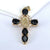 1 Piece Copper Zircon Plating Inlay Polished Pendant