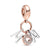 1 Piece Copper Zircon Plating Inlay Polished Pendant