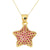 1 Piece Copper Zircon Plating Inlay Polished Pendant