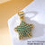 1 Piece Copper Zircon Plating Inlay Polished Pendant