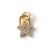 1 Piece Copper Zircon Star Pendant