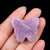 1 Piece Crystal Agate Butterfly Beads