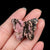 1 Piece Crystal Agate Butterfly Beads