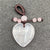 1 Piece Crystal Heart Shape