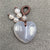 1 Piece Crystal Heart Shape