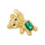 1 Piece Cute Bear Brass Pendant Jewelry Accessories