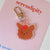 1 Piece Cute Cartoon Arylic Keychain