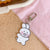 1 Piece Cute Cartoon Arylic Keychain