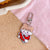 1 Piece Cute Cartoon Arylic Keychain