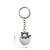 1 Piece Cute Cat Alloy Plastic Unisex Bag Pendant Keychain