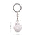 1 Piece Cute Cat Alloy Plastic Unisex Bag Pendant Keychain