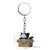 1 Piece Cute Cat Pvc Metal Unisex Bag Pendant Keychain