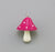 1 Piece Cute Mushroom Resin Jewelry Accessories