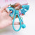 1 Piece Cute Rainbow Star Bell Metal Unisex Bag Pendant Keychain