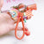 1 Piece Cute Rainbow Star Bell Metal Unisex Bag Pendant Keychain