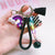 1 Piece Cute Rainbow Star Bell Metal Unisex Bag Pendant Keychain