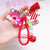 1 Piece Cute Rainbow Star Bell Metal Unisex Bag Pendant Keychain