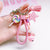 1 Piece Cute Rainbow Star Bell Metal Unisex Bag Pendant Keychain