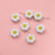 1 Piece Cute Smile Face Ceramics Jewelry Accessories