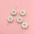 1 Piece Cute Smile Face Ceramics Jewelry Accessories