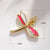 1 Piece Cute Tortoise Dragonfly Butterfly Copper Enamel Plating Jewelry Accessories