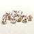 1 Piece Diameter 10mm Ceramics Flower Beads