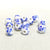 1 Piece Diameter 10mm Ceramics Flower Beads