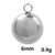 1 Piece Diameter 10mm Diameter 6 Mm Diameter 8mm 304 Stainless Steel 18K Gold Plated Round Pendant