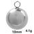 1 Piece Diameter 10mm Diameter 6 Mm Diameter 8mm 304 Stainless Steel 18K Gold Plated Round Pendant