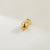 1 Piece Diameter 4mm Diameter 5mm Diameter 8mm Hole 2~2.9mm Stainless Steel 14K Gold Plated Ball Polished Pendant