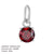 1 Piece Diameter 6 Mm 304 Stainless Steel Zircon Round Polished Pendant