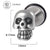 1 Piece Ear Cartilage Rings & Studs Punk Skull 304 Stainless Steel