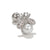 1 Piece Fashion Animal Inlay Copper Zircon Ear Studs