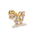 1 Piece Fashion Animal Inlay Copper Zircon Ear Studs