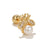 1 Piece Fashion Animal Inlay Copper Zircon Ear Studs