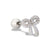 1 Piece Fashion Animal Inlay Copper Zircon Ear Studs