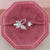 1 Piece Fashion Butterfly Copper Inlay Zircon Open Ring