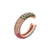 1 Piece Fashion C Shape Plating Copper Zircon Ear Clips