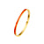 1 Piece Fashion Circle Titanium Steel Polishing Bangle