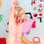 1 Piece Fashion Cup Pvc Patchwork Unisex Keychain