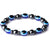 1 Piece Fashion Devil's Eye Natural Stone Beaded Inlay Bracelets